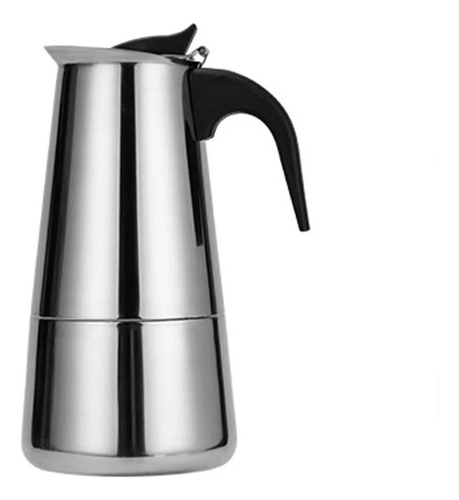 Cafetera Italiana Moka Cafe Acero Inoxidable 300 Ml