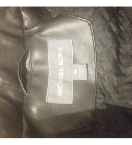 Chamarra Michael Kors Piel Vegana (Usado)