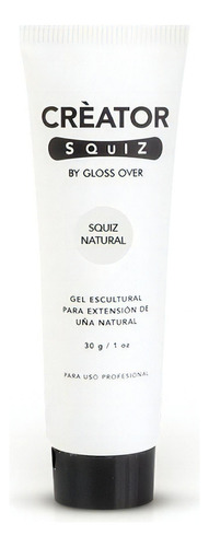 Gel Extensión Para Uña Natural Gloss Over Squiz Natural 30g