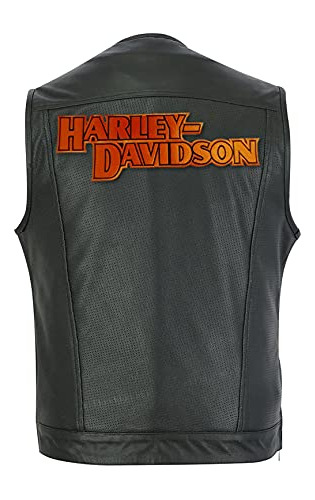 Chaleco Parche Para Harley Davidson Mc Planchado