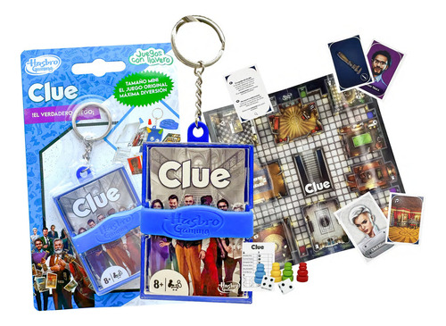 Clue Mini Juego De Mesa Hasbro Gaming