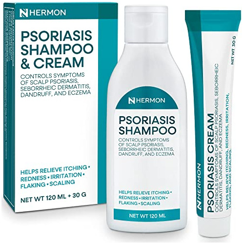 Set De Crema Y Champú De Psoriasis, Tratamiento De Bnkzi