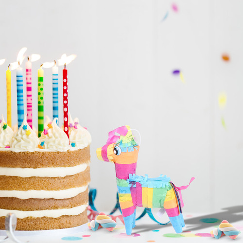 Piñata Con Forma De Caramelo Para Fiestas De Cumpleaños Infa