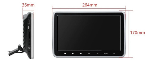 2023 Cabecera 10.1 Pantalla Automovil Dvd + Juegos