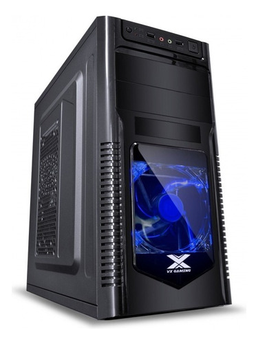 Gabinete Gamer Vx Gaming Orion C/ 1 Fan 120mm Led Vinik Cor Azul