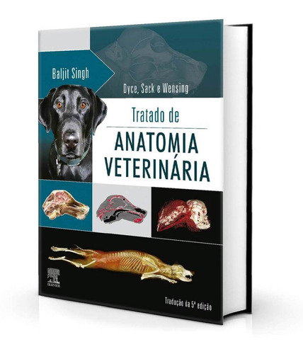 Livro Tratado De Anatomia Veterinária 5ª Edição