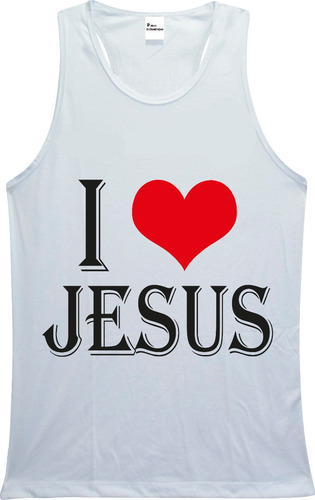 Imagem 3 de 4 de Camiseta Ou Baby Look I Love Jesus