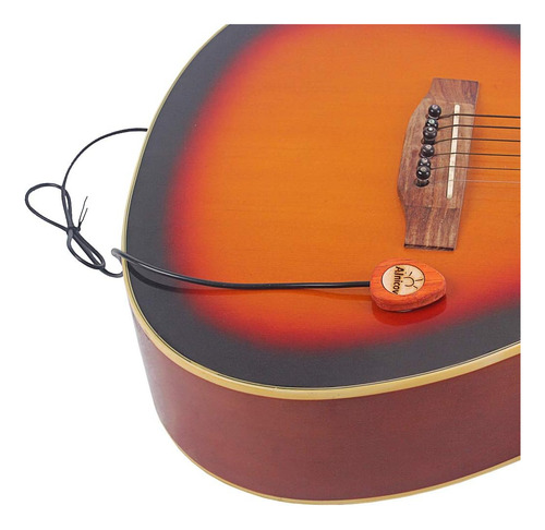 Camioneta De Guitarra Alnicov, Recogida De Micrófono Piezo D