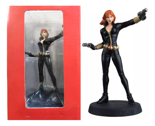 Figura Original Marvel Eaglemoss Viuda Negra Black Widow