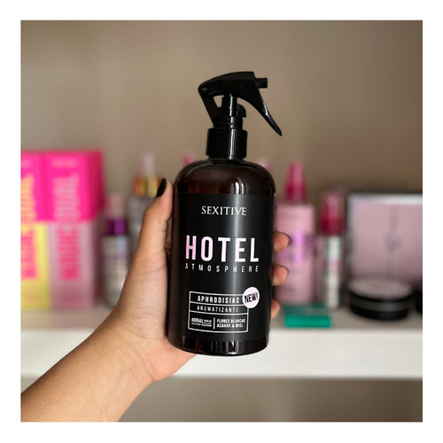 Aromatizante Afrodisiaco Hotel Atmosphere 400ml P/ Ambientes