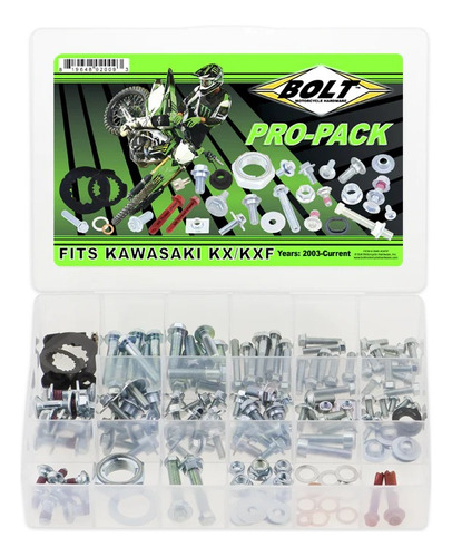 Kit Parafusos Completo Kawasaki Kx Kxf 2003 Em Diante