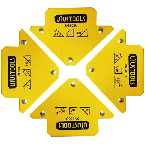 Escuadra Magnética 4 Pulgadas 50 Lb X 4 Unidades