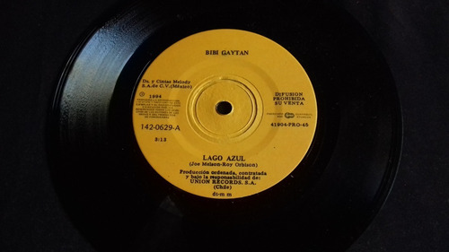 Single Bibi Gaytan - Lago Azul (Usado)