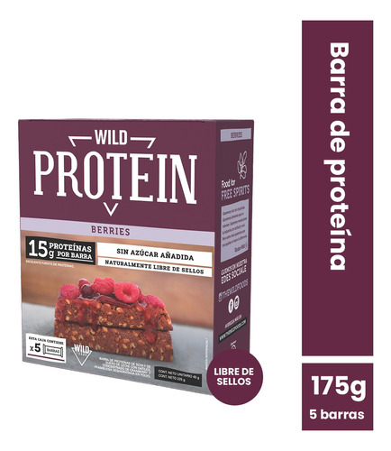 Wild Protein Berries 5 Unidades