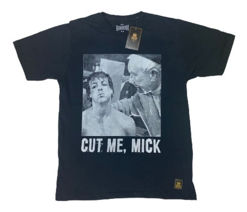 Remera Rocky Balboa Algodon Cut Me ,mick Marca Bronx