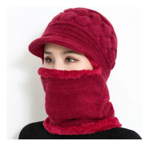 Gorro Pasamontañas Con Forro De Felpa Antialérgico + Regalo