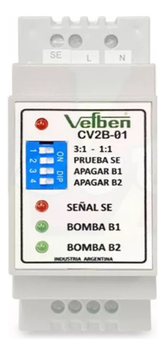 Cliclador 2 Bombas De Agua Vefben Temporizador 220v 