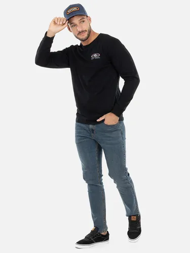 Polera Hombre Negro 6p184-mi21 Rip Curl
