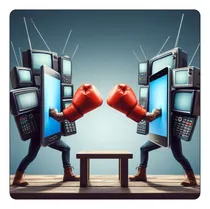 Comprar Mousepad Batallas Tecnologicas Celulares Vs Televisores C2