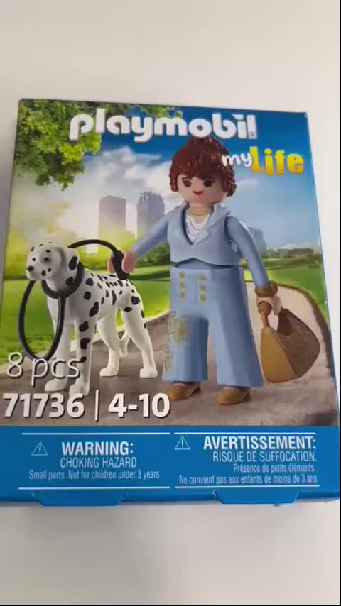Playmobil 71736 My Life Manager Con Dálmata Dálmata Envío gratis