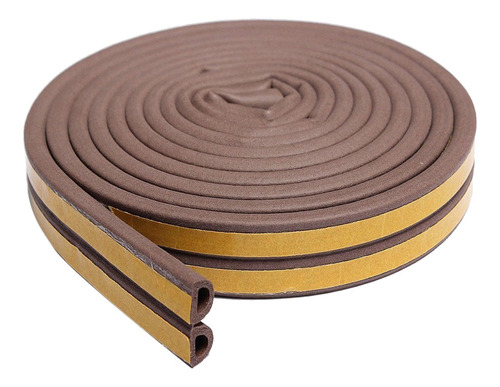 Sello De Goma Para Tira De Clima D 9x6mm Marrón