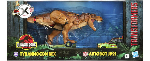 Transformers Generations Collaborative: Jurassic Park Mash-u