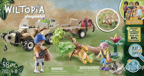 Playmobil Wiltopia Animal Rescue Quad