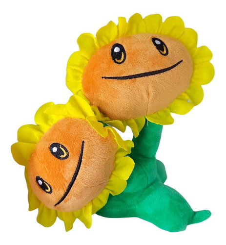 Girasol Doble De Peluche - Plantas Vs Zombies