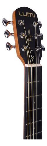 Violão Tagima Mini Smart 36 Aço Lumi-x Bkf Mobile App + Bag