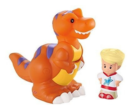 Pequeñas Personas De Fisher-price T-rex Y Eddie