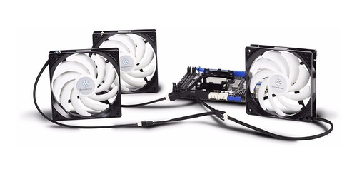 Splitter Pwm 1x3 Coolers Pwm 3-4 Pines Cable Negro Mother