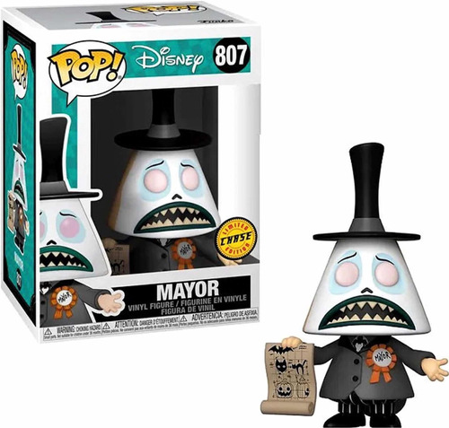 Funko Pop Mayor Chase The Nightmare Before Christmas Disney