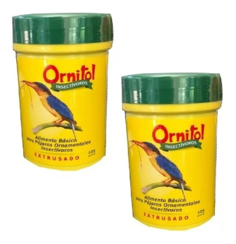 Alimento Ornitol Pájaros Insectivoros Extrusado 125 Gramos