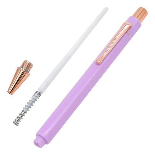 Sipliv 7 Piezas Bolígrafos Metálico Retráctil Click Pen Glit