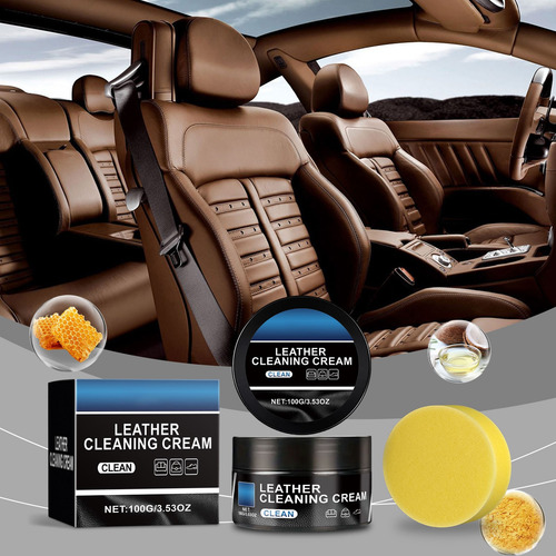 Pasta Limpiadora De Cuero Para Interiores M Automotive 4001