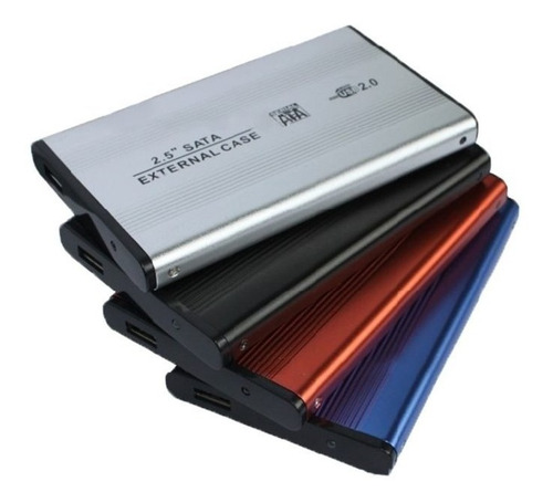 Imagen 6 de 7 de Case De Disco Duro Externo 2.5 Usb 2.0 Sata Tienda Fisica