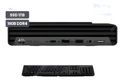Computadora Hp Pro Mini 400 G9 Corei7-12ava Gen. 1tb Ssd 16g