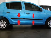 Comprar Baguetas De Puertas Renault Sandero (4 Piezas) Molduras