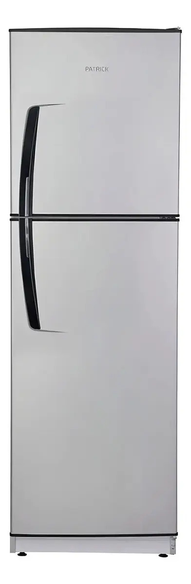 Heladera con freezer Patrick Diseño HPK136M00 color silver con capacidad de 300L