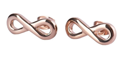 Aretes Mujer Infinito Acero Inoxidable, Regalo Mujer Luckyly
