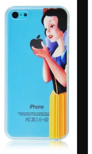 Case Transparente Blancanieves 5c