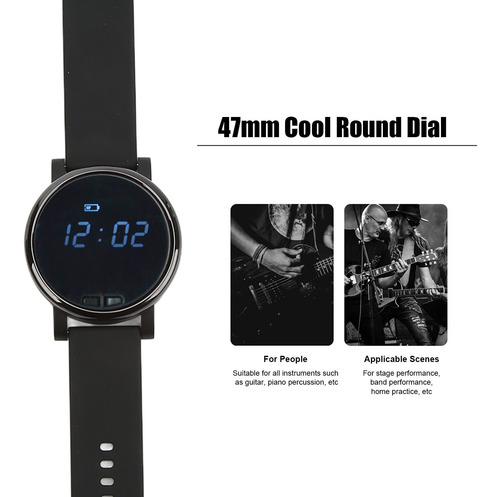 Reloj Metrónomo De Pulsera Portátil Con Vibración Bt Connect