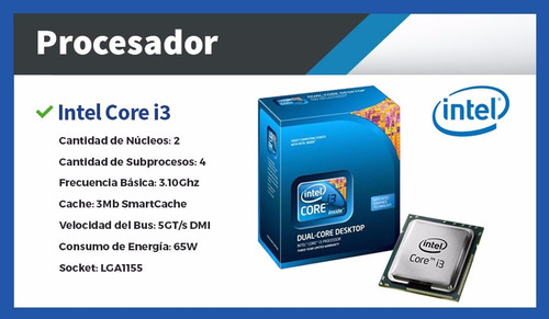 Venta De Computadoras - Intel I3 4gb Ram Hdd 1tb O Ssd