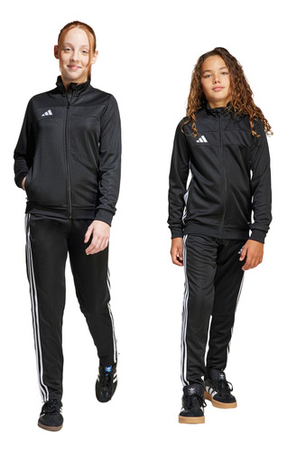 Conjunto Adidas Fútbol Tiro 25 Essentials Niños Negro Jd0625 Negro 11-12