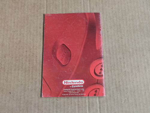 Manual Original -- Diddy Kong Racing -- Nintendo 64 / N64 (Usado)