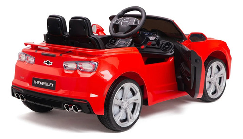 Montable Eléctrico Camaro 12v Con Licencia (gm) Color Rojo