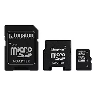 Memoria Kingston Micro Sd 32gb Clase 10+2adp