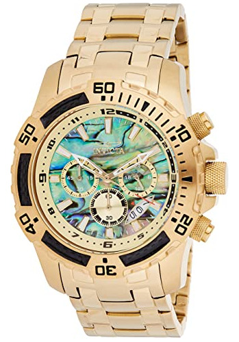 Reloj De Cuarzo Invicta Pro Diver Para Hombre, Dorado, 25094