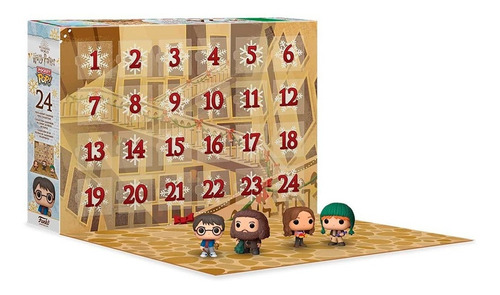 Funko Pop Pocket Calendário 24 Bonecos Harry Potter Original