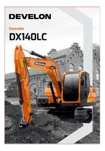 Excavadora Sobre Orugas Develon Dx140 Lc